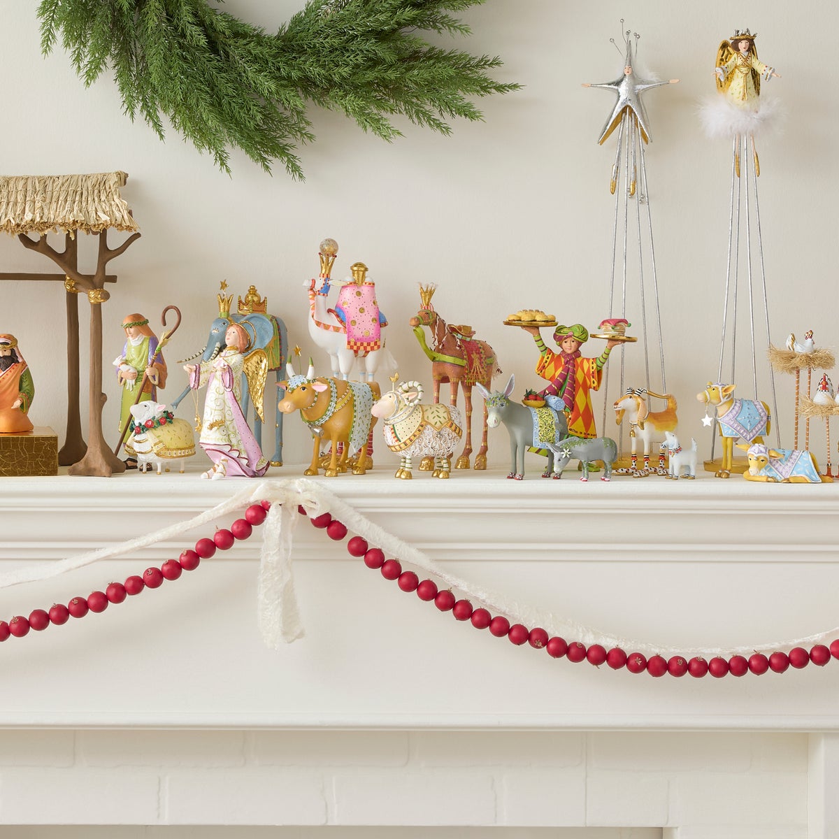 Patience Brewster Nativity Manger Ram Figure - Image 3