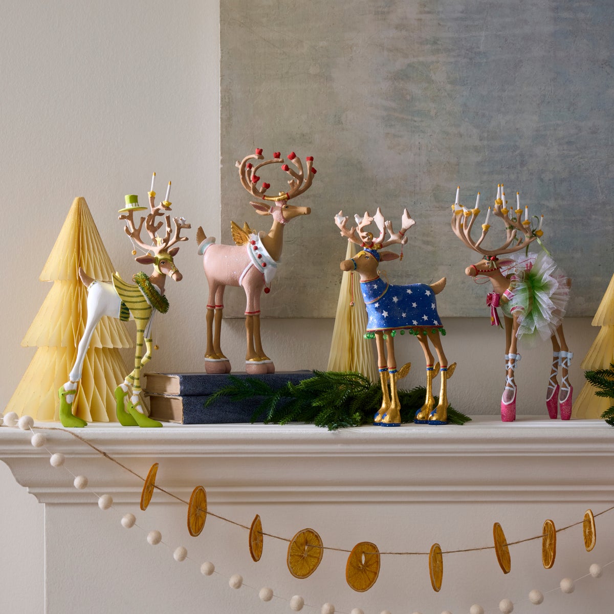 Patience Brewster Dash Away Cupid Reindeer Figure - Image 4