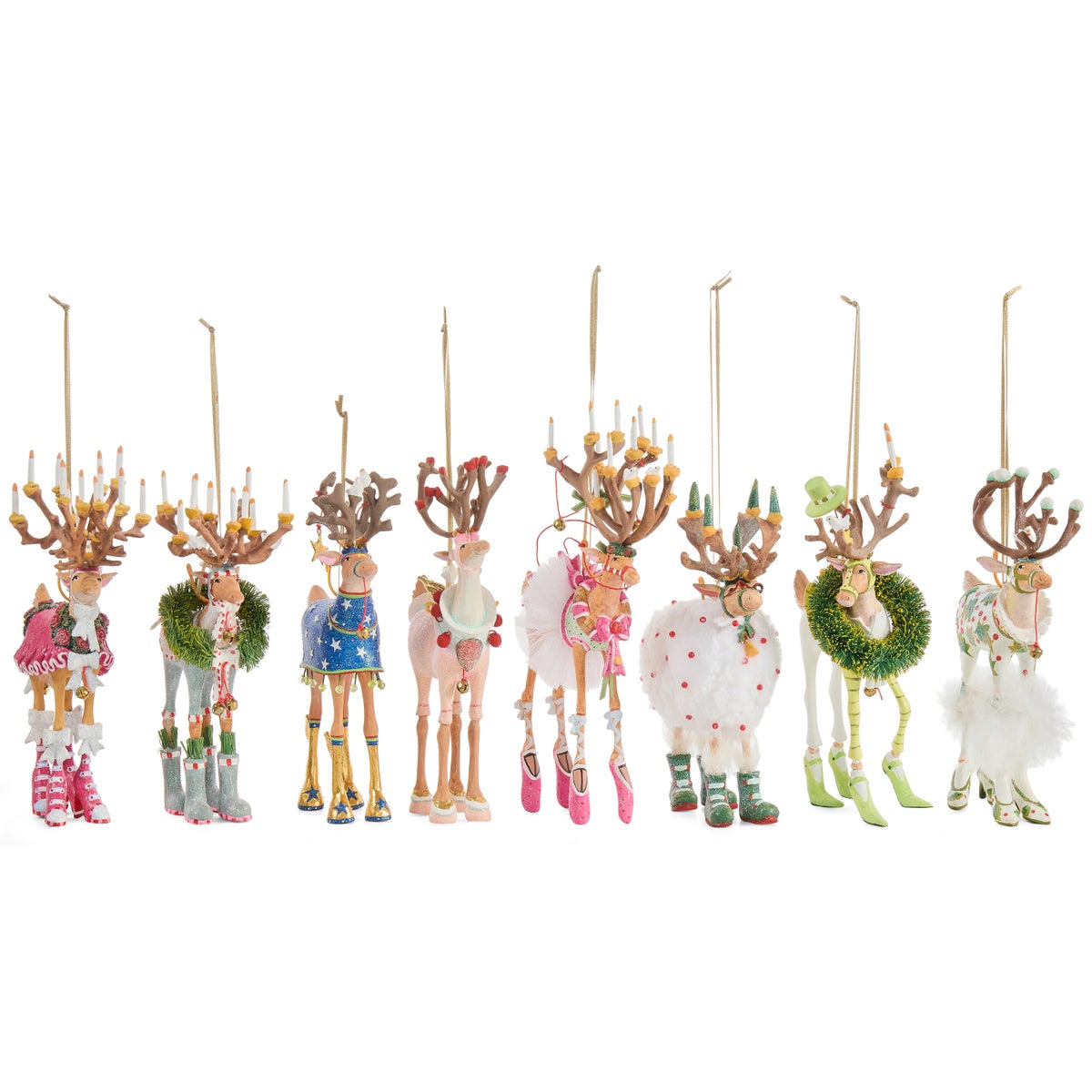 Patience Brewster Dash Away Cupid Reindeer Ornament - Image 6