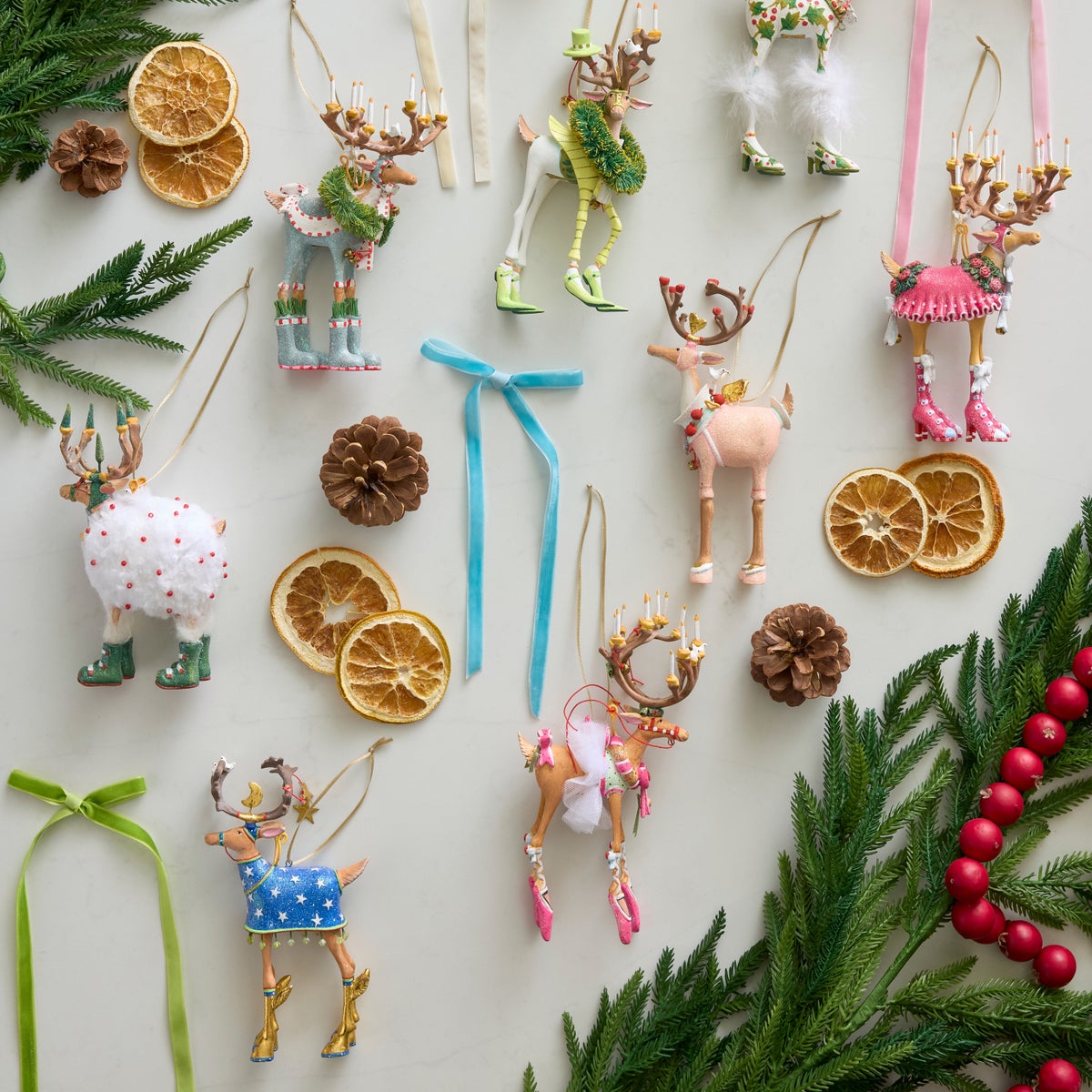 Patience Brewster Dash Away Blitzen Reindeer Ornament - Image 3