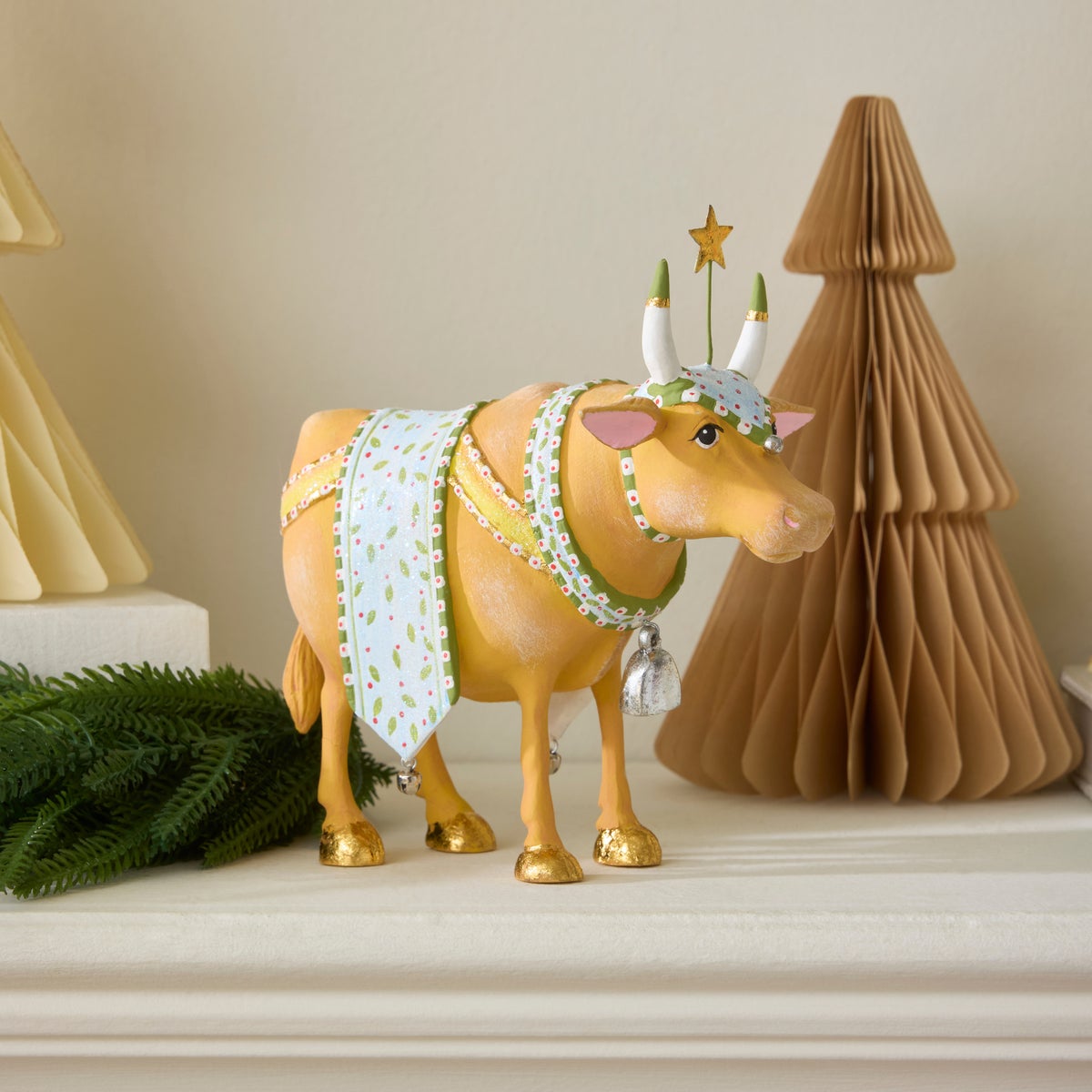 Patience Brewster Nativity Manger Cow Figure - Image 2