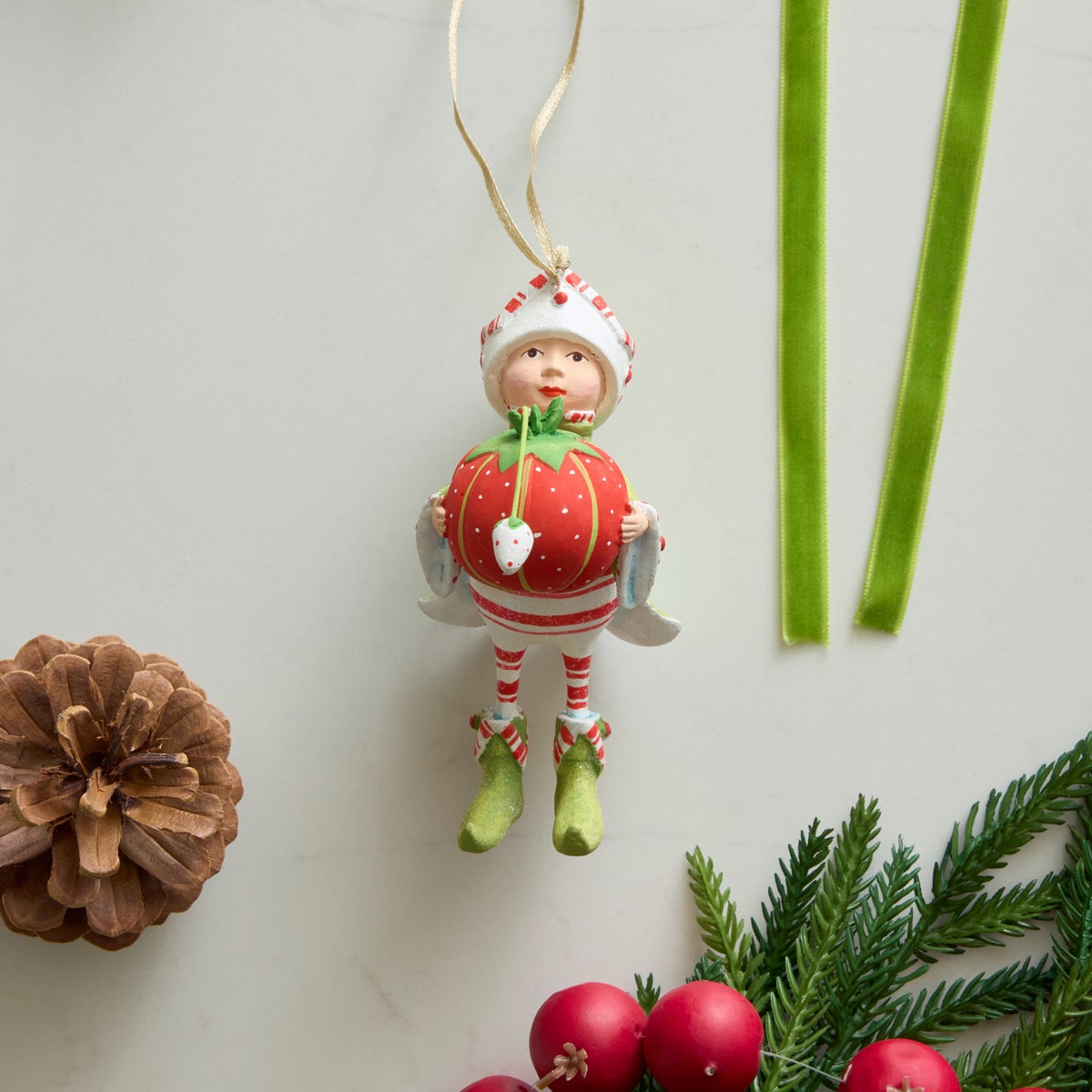 Patience Brewster Dash Away Prancer's Elf Ornament - Image 2