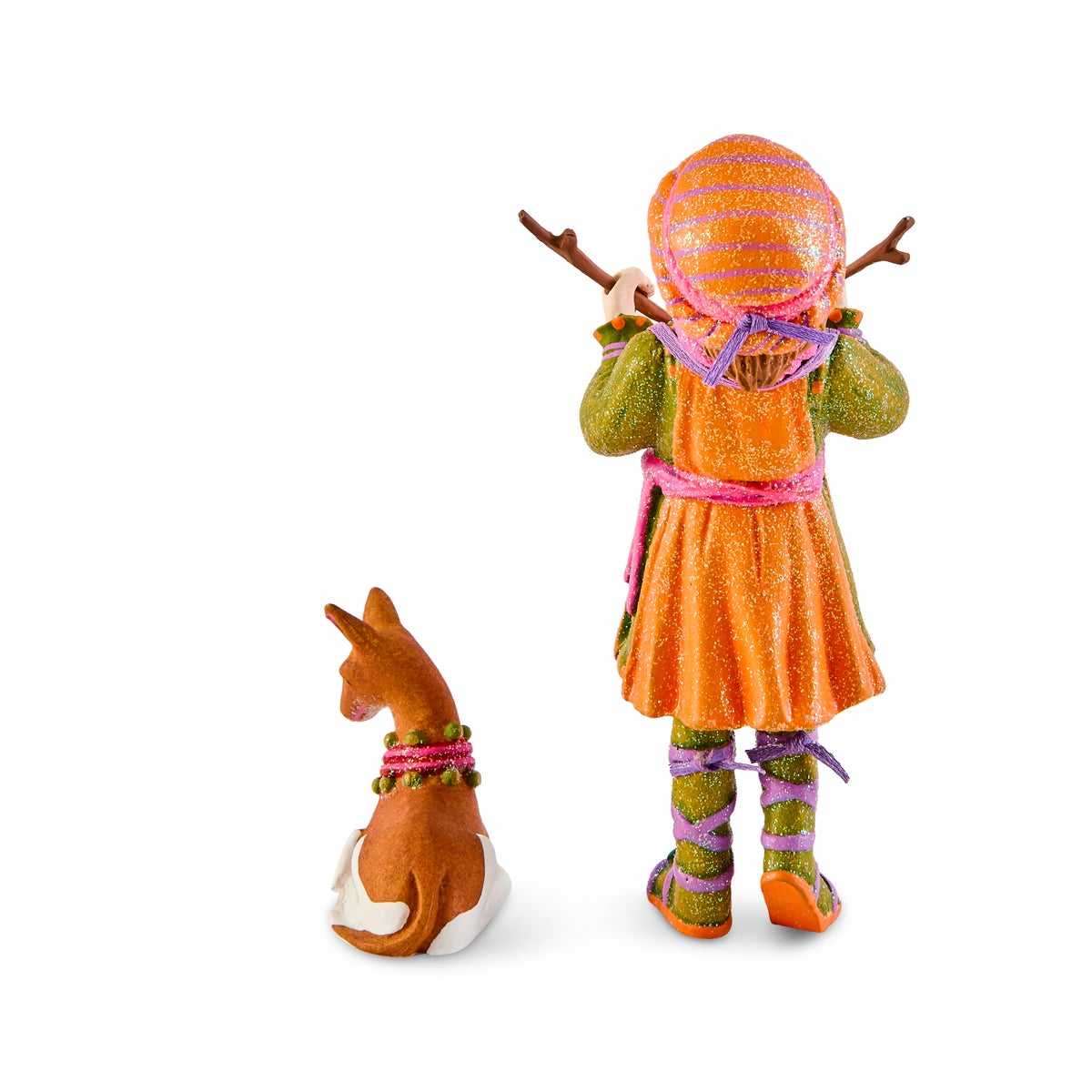 Patience Brewster Nativity Little Drummer Boy & Dog Figures - Image 8