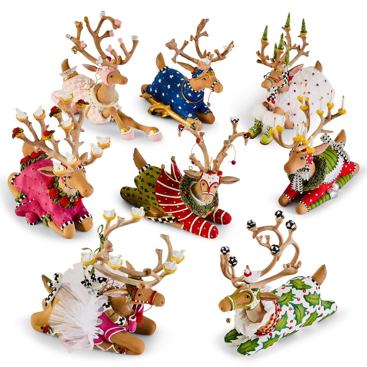Patience Brewster Dash Away Sitting Vixen Reindeer Figure - Image 7