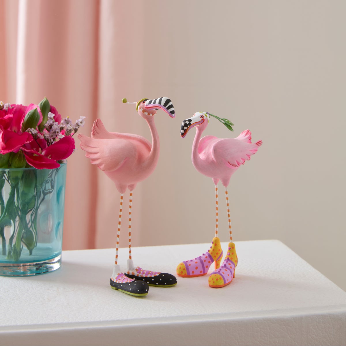 Patience Brewster Sheila & Sheldon Flamingo Mini Figures - Image 2