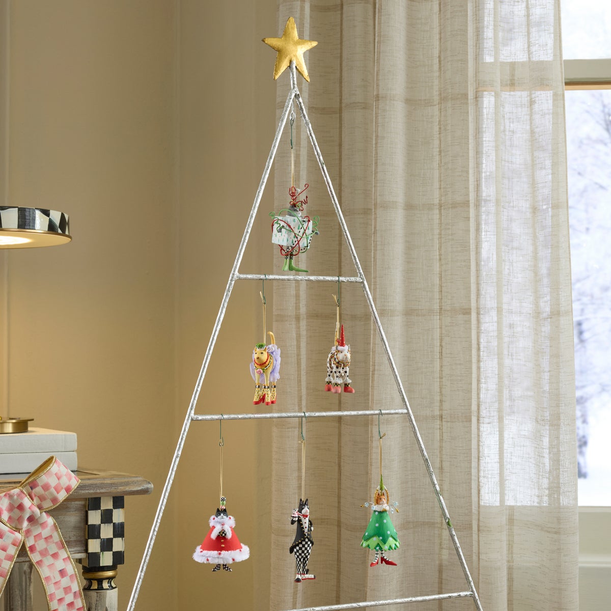 Patience Brewster Mini Cat Ornaments, Set of 6 - Image 2
