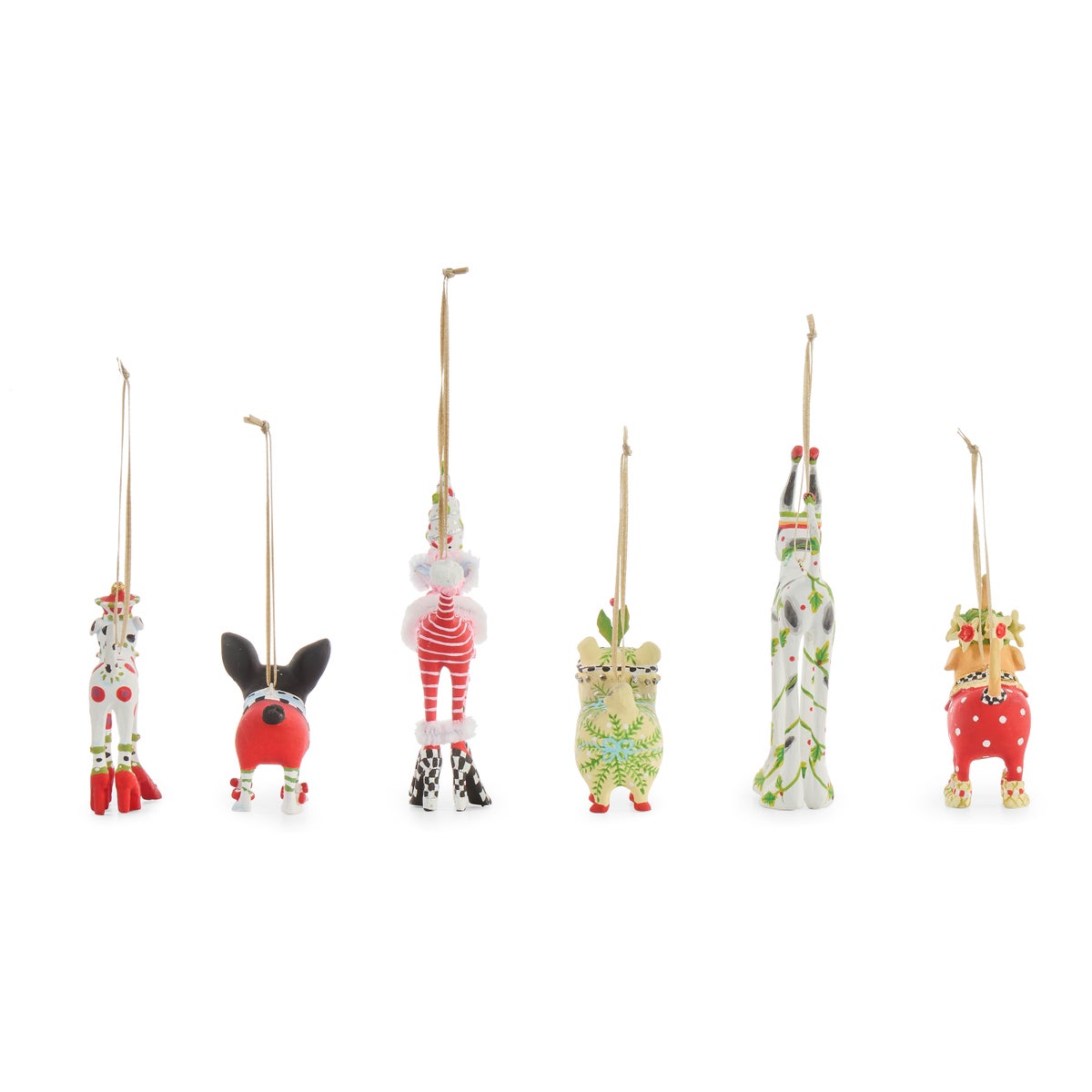 Patience Brewster Mini Dog Ornaments, Set of 6 - Image 4