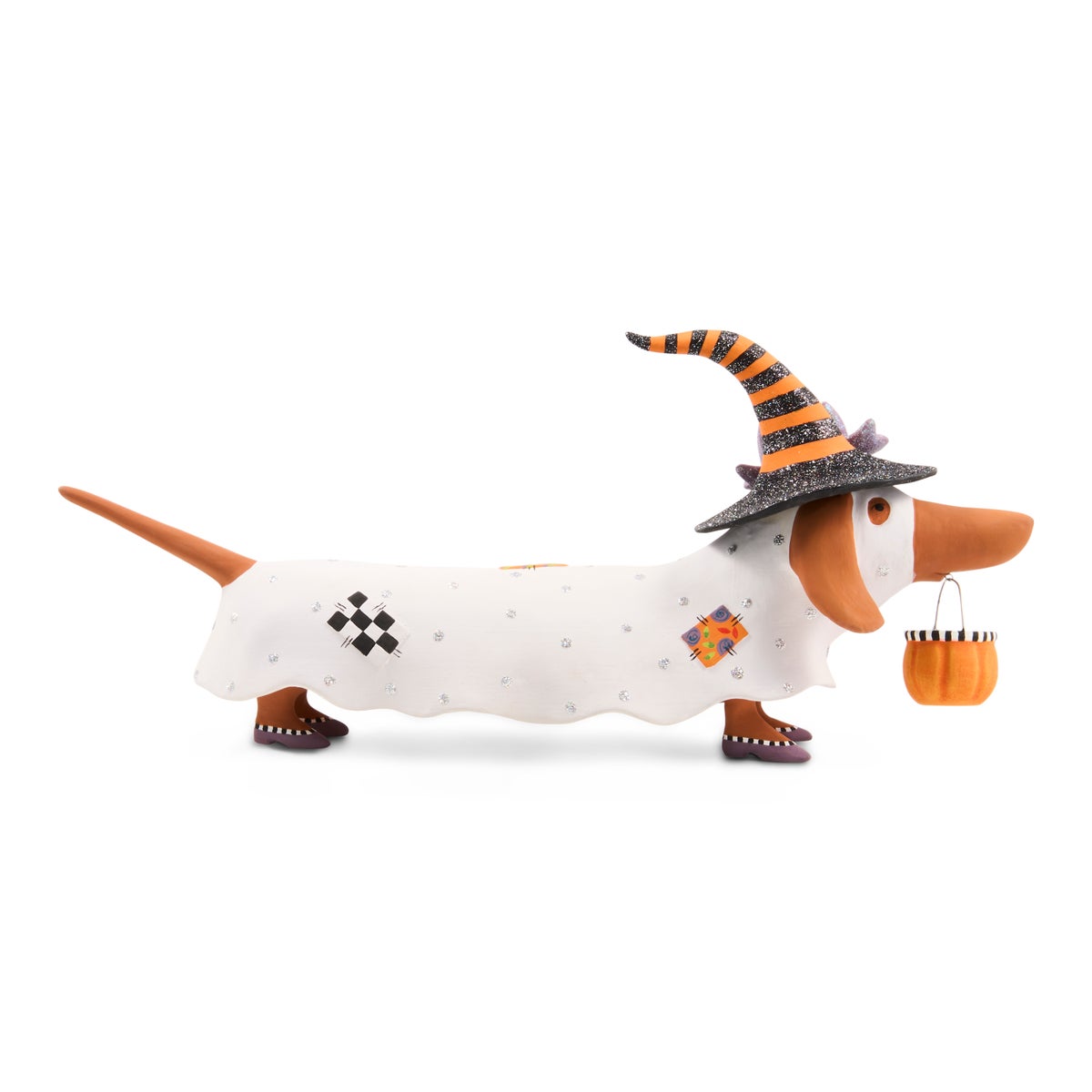 Patience Brewster Dottie the Dachshund Ghost Figure - Image 3