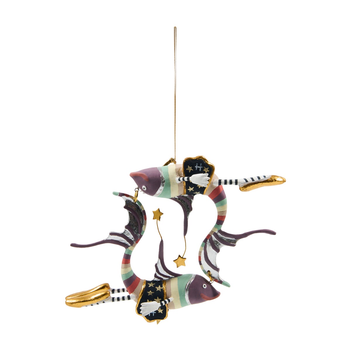 Patience Brewster Pisces Zodiac Ornament