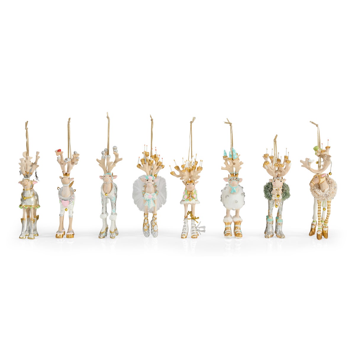 Patience Brewster Moonbeam Reindeer Mini Ornaments Set - Image 6