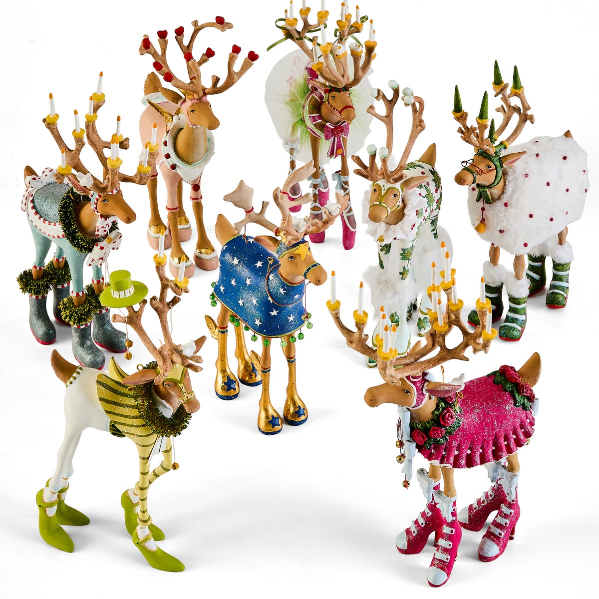 Patience Brewster Dash Away Reindeer Figure Collection - Image 8