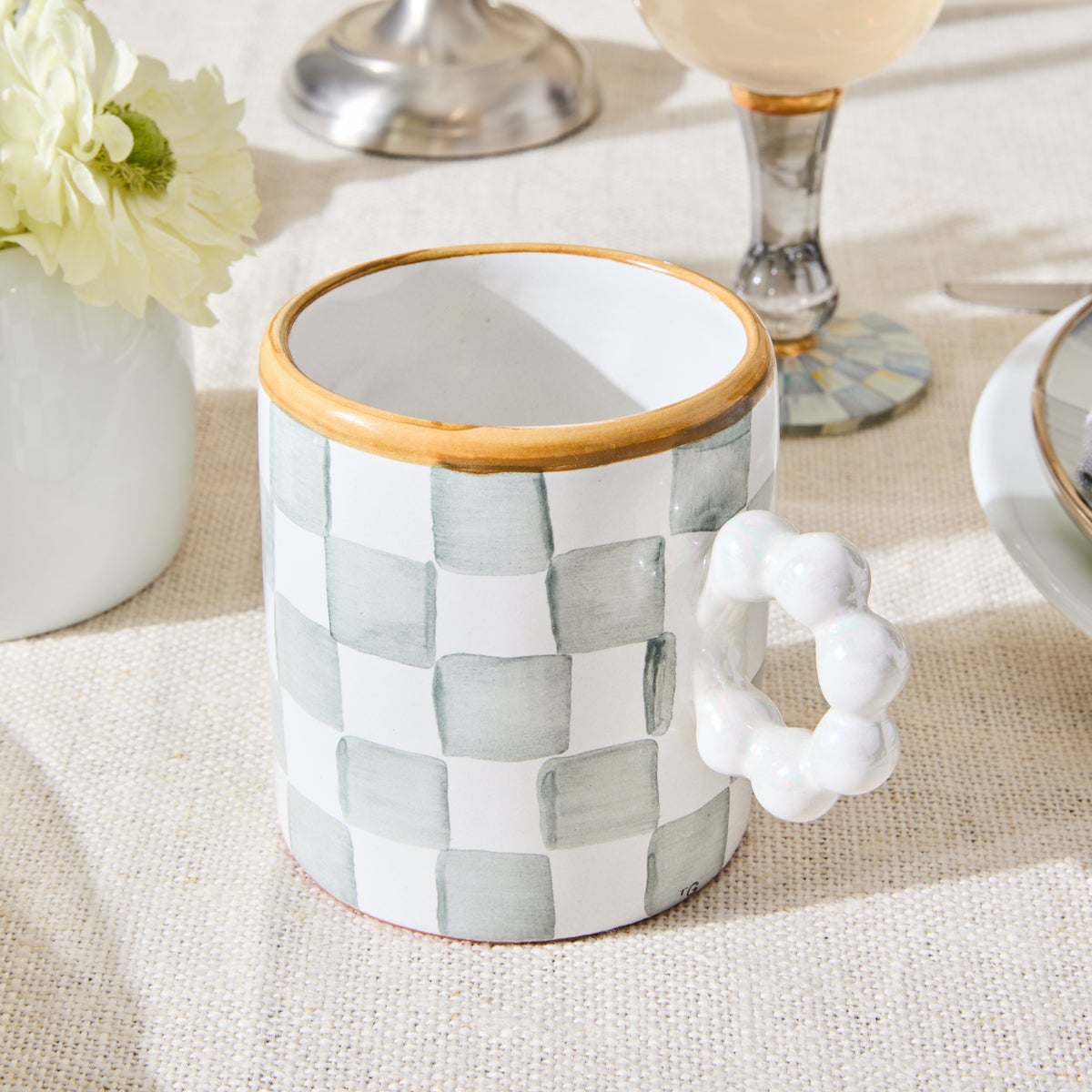 Collectors Series: Mug Edition - Pearl Ring Ceramic Mug - Image 2