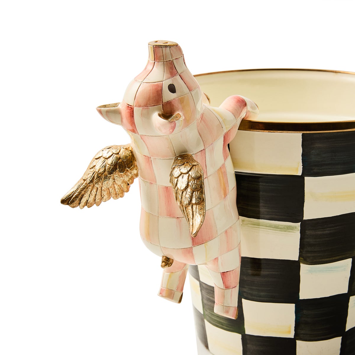 Rosy Check Flying Pig Pot Climber - Image 4
