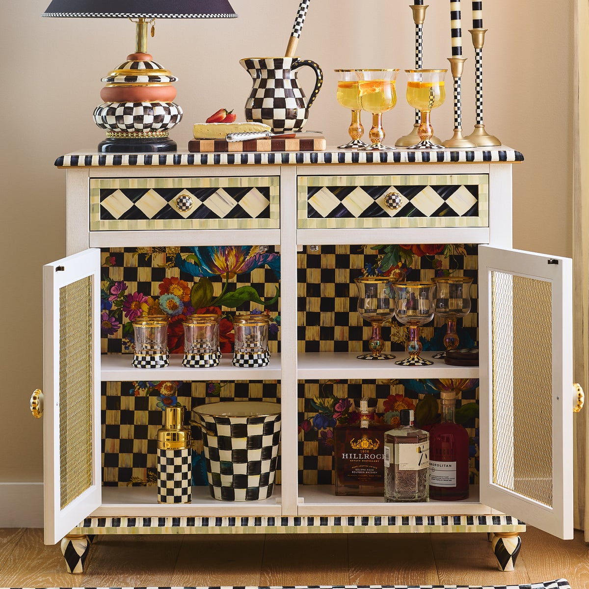 Flower Market Small Cabinet - Image 8
