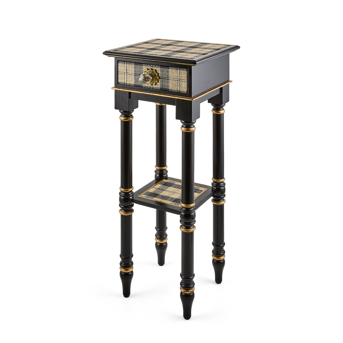 Mad for Plaid Tiny Table