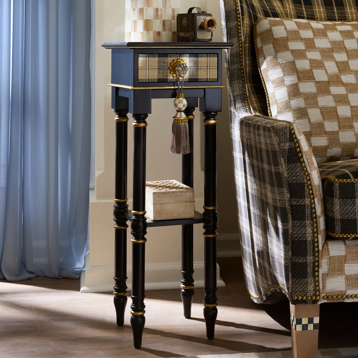 Mad for Plaid Tiny Table - Image 2