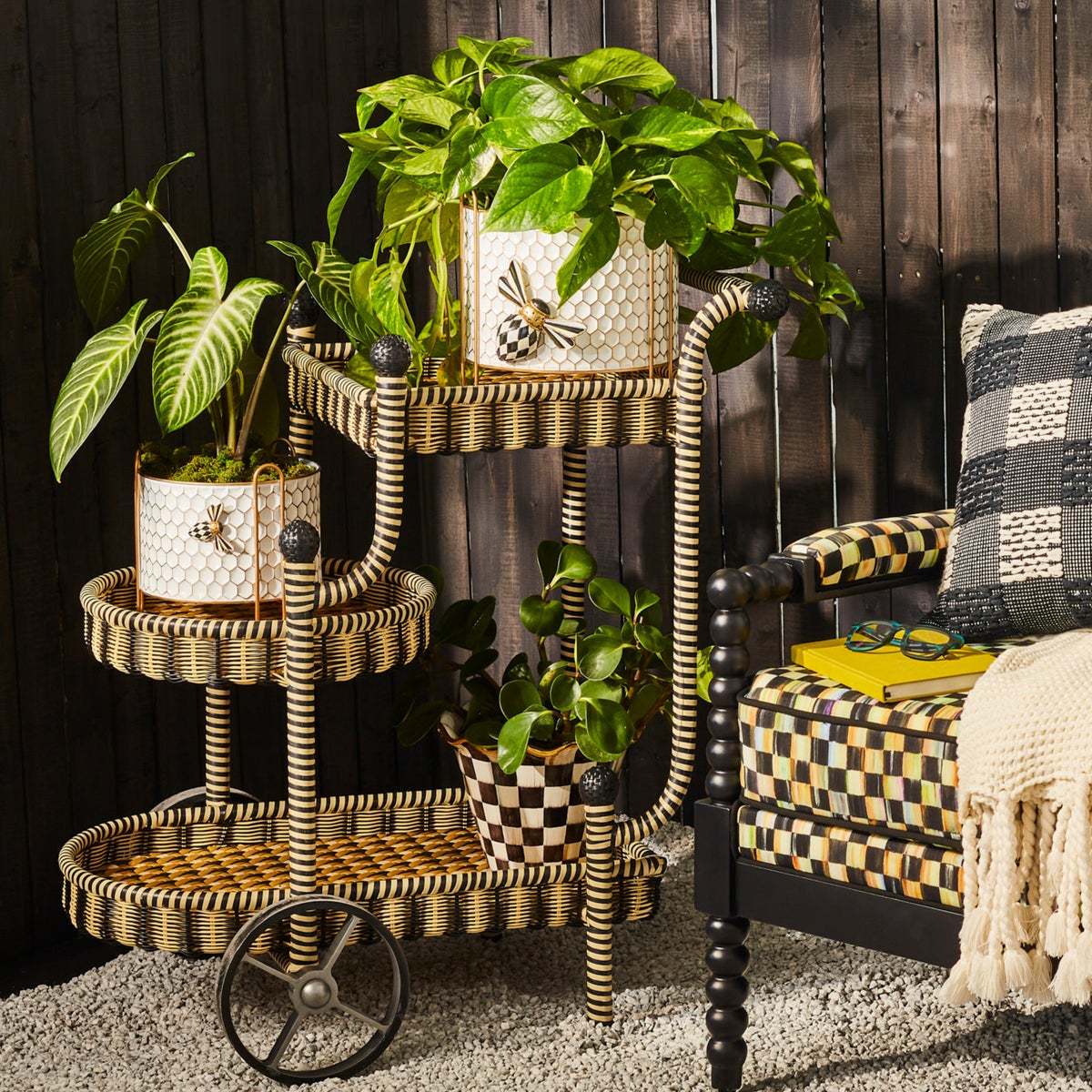 Courtyard Bar Cart - Image 8