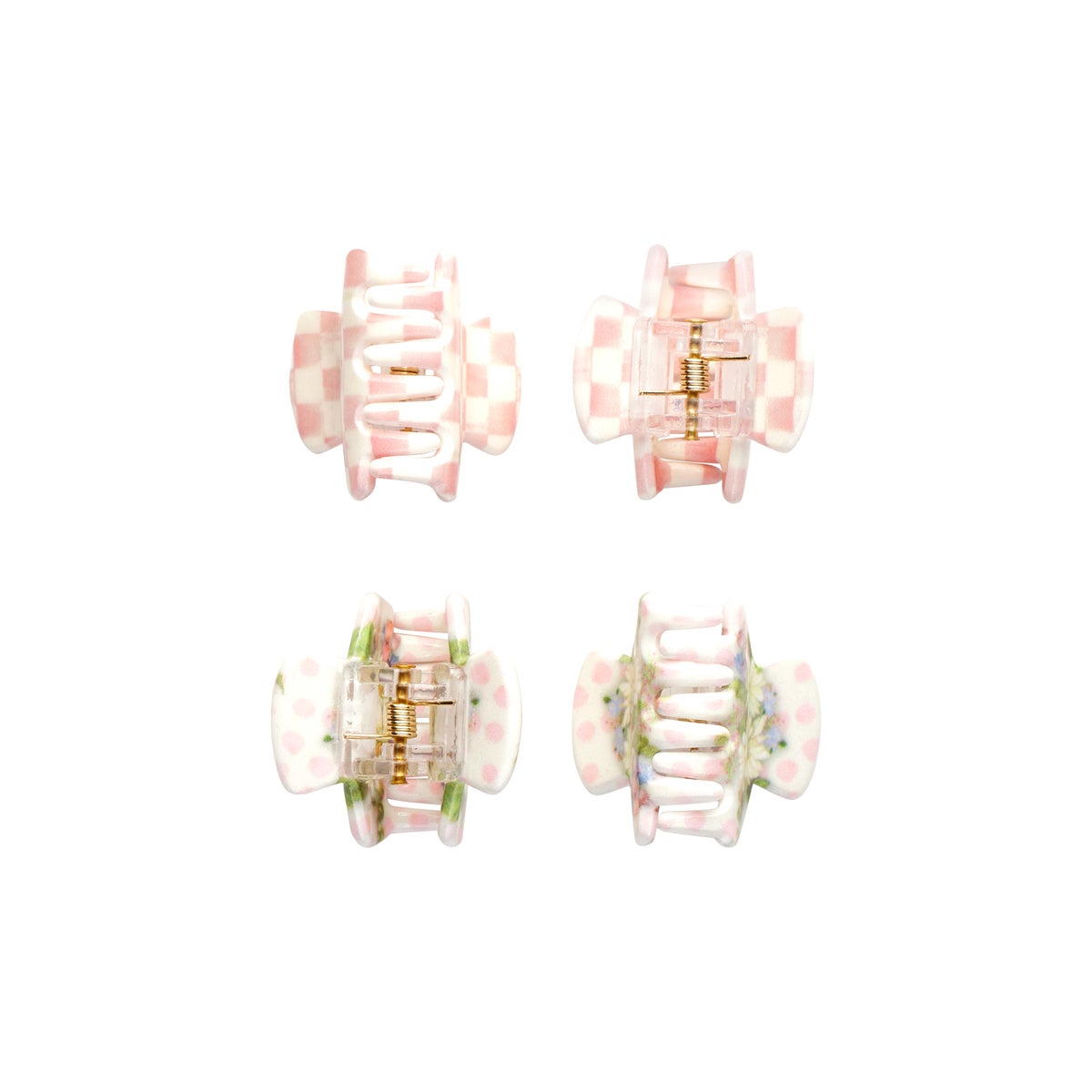 Goody Pink Multi Mini Claw Set of 4 - Image 4