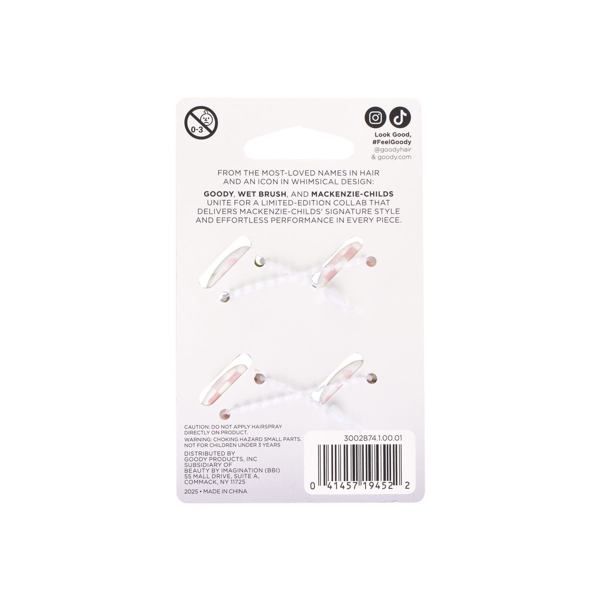 Goody Pink Multi Mini Claw Set of 4 - Image 5