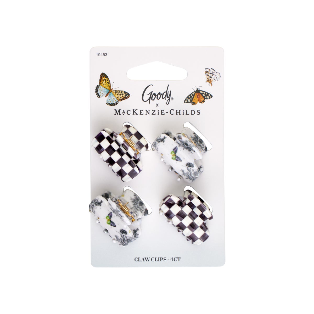 Goody Black Multi Mini Claw Set of 4 - Image 3