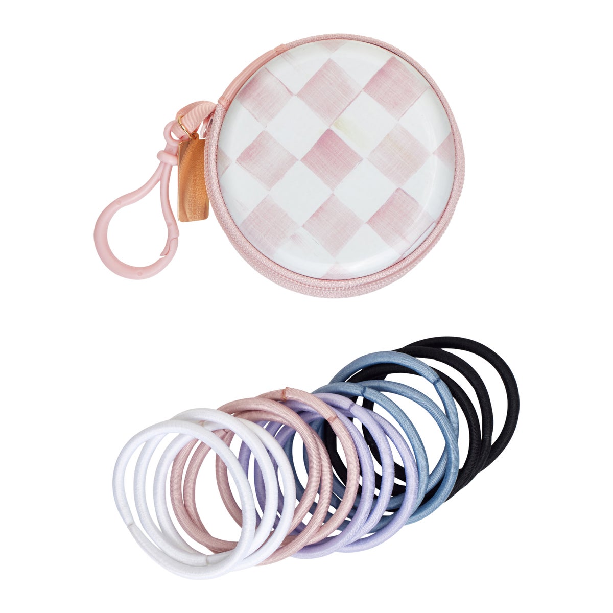 Goody Rosy Check Purse Charm Elastic 15 CT