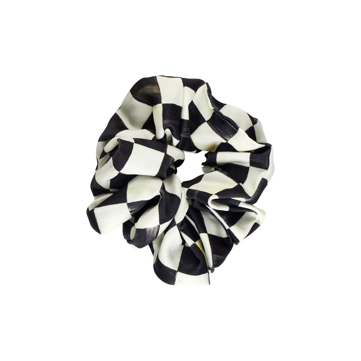 Goody Multi Check Satin Scrunchie Set - Image 3