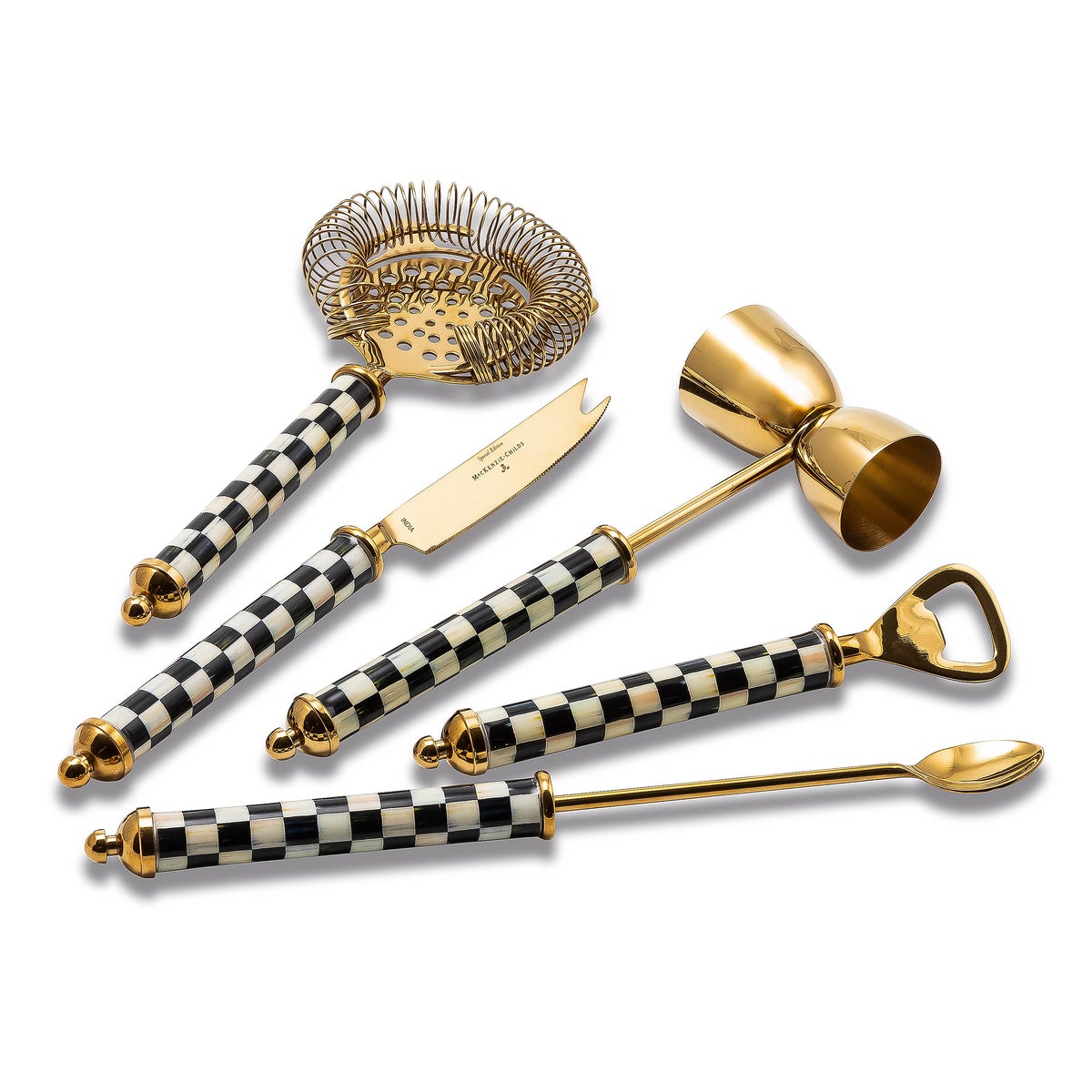 Courtly Check 3260 Gold Edition Bar Set - Image 3