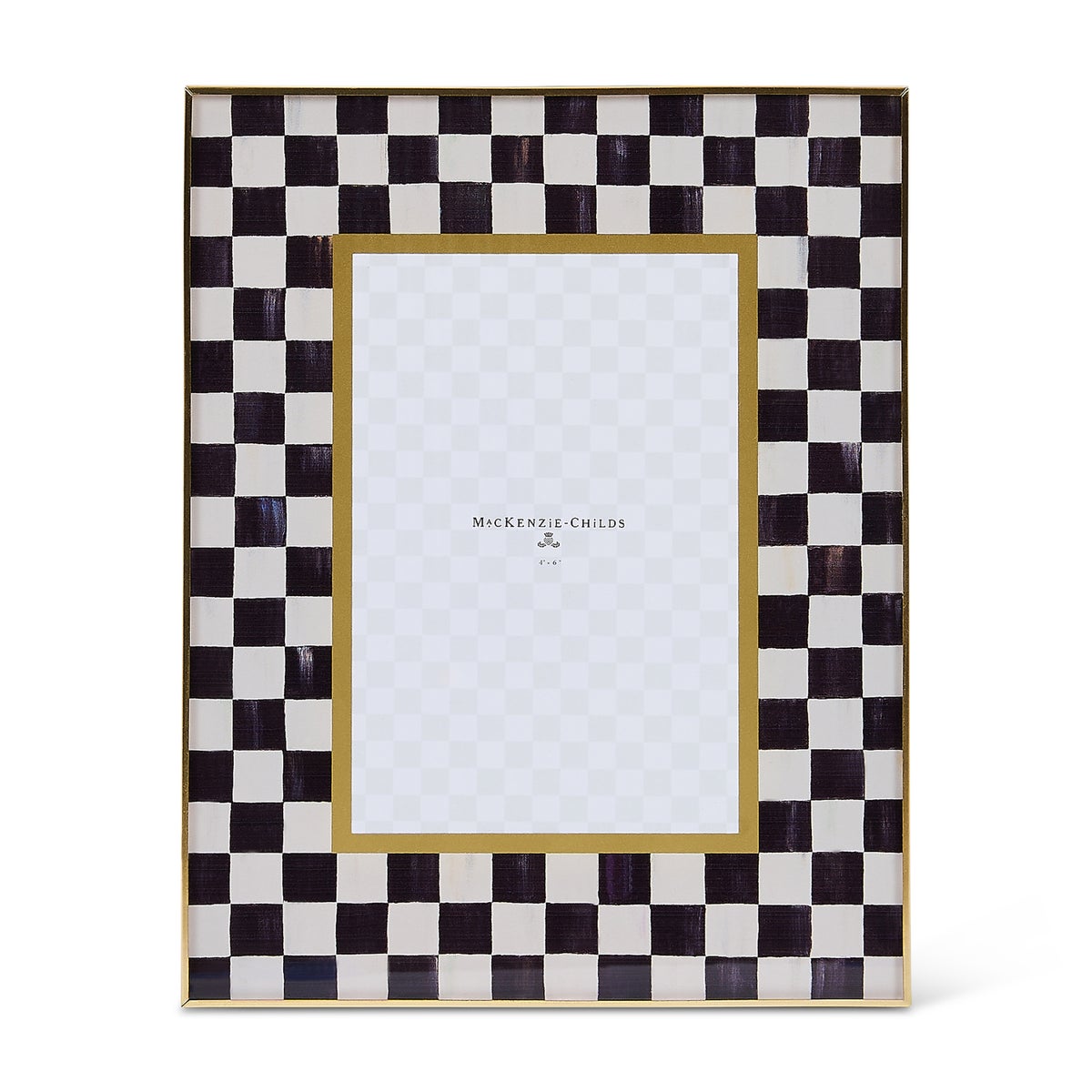 Courtly Check 4" x 6" Glass Frame
