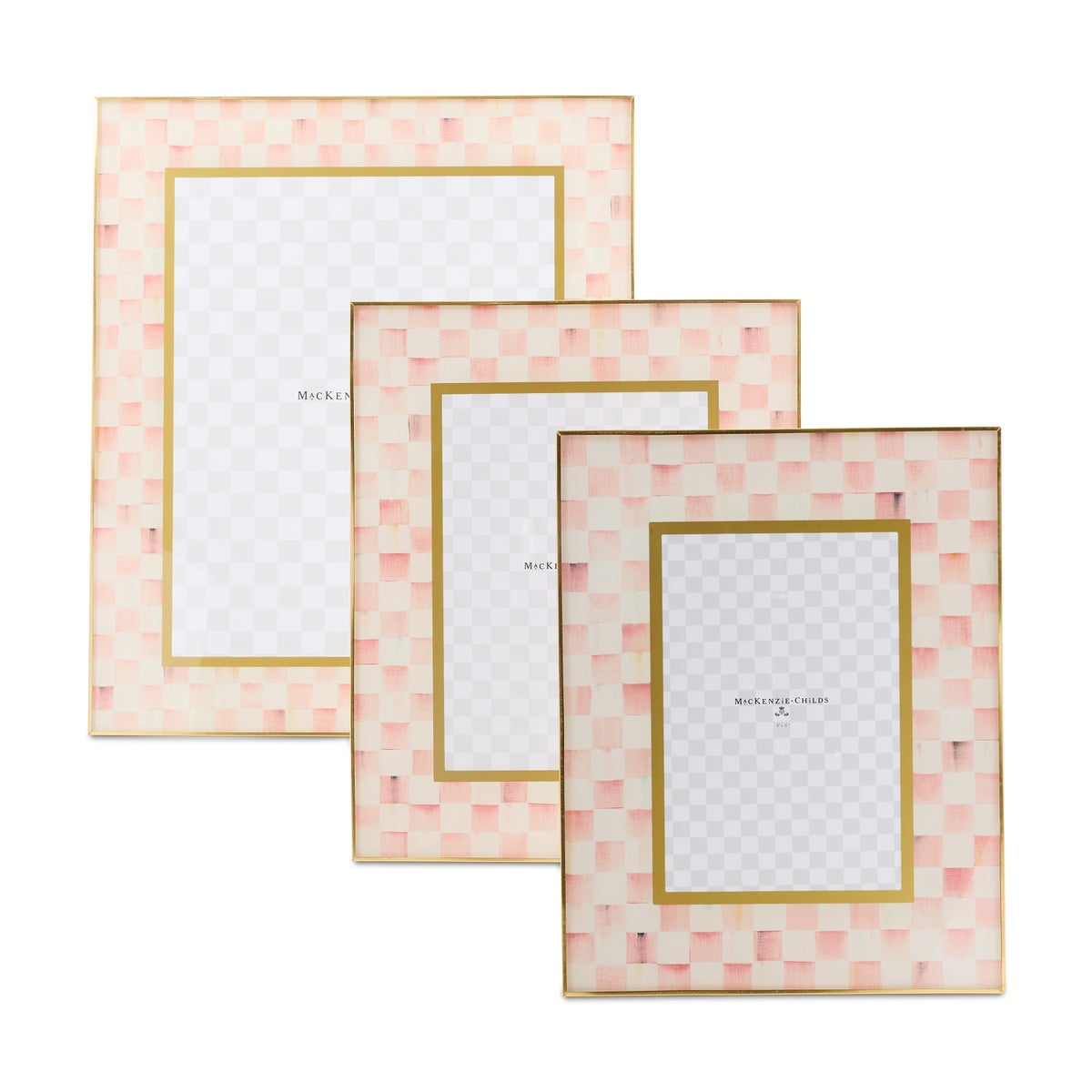Rosy Check 5" x 7" Glass Frame - Image 5