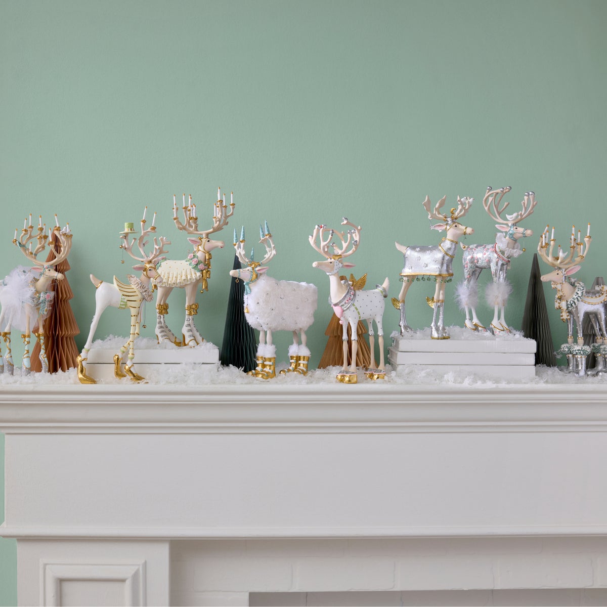 Patience Brewster Moonbeam Blitzen Reindeer Figure - Image 4