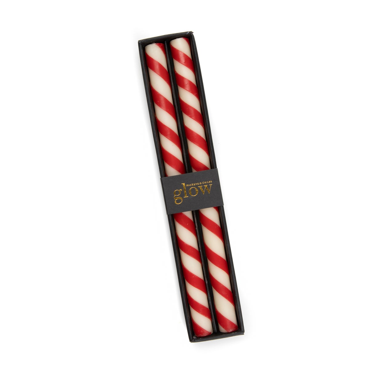 Candy Cane Dinner Candles, Set of 2 - Image 4