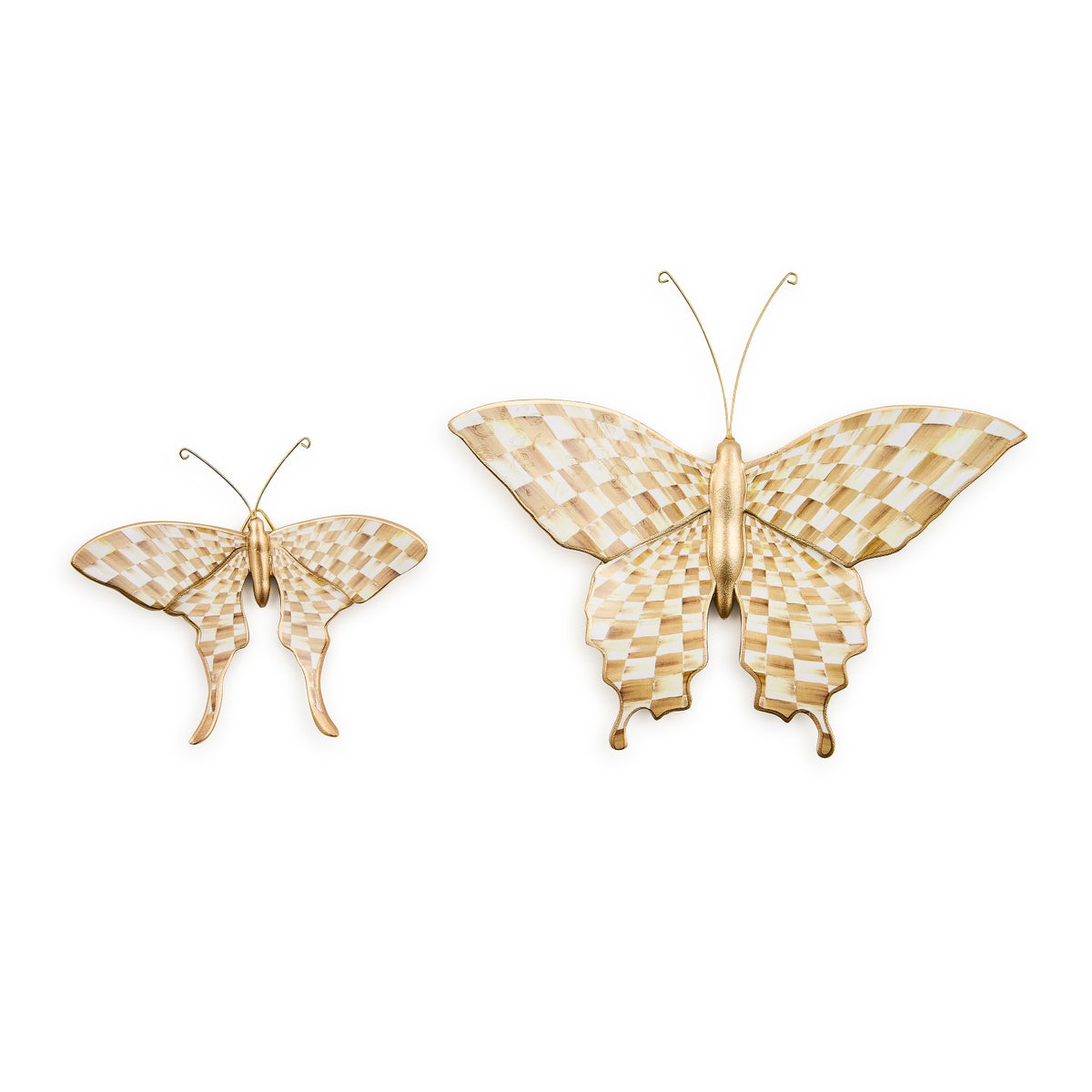 Mocha Butterfly Wall Decor Duo - Image 3