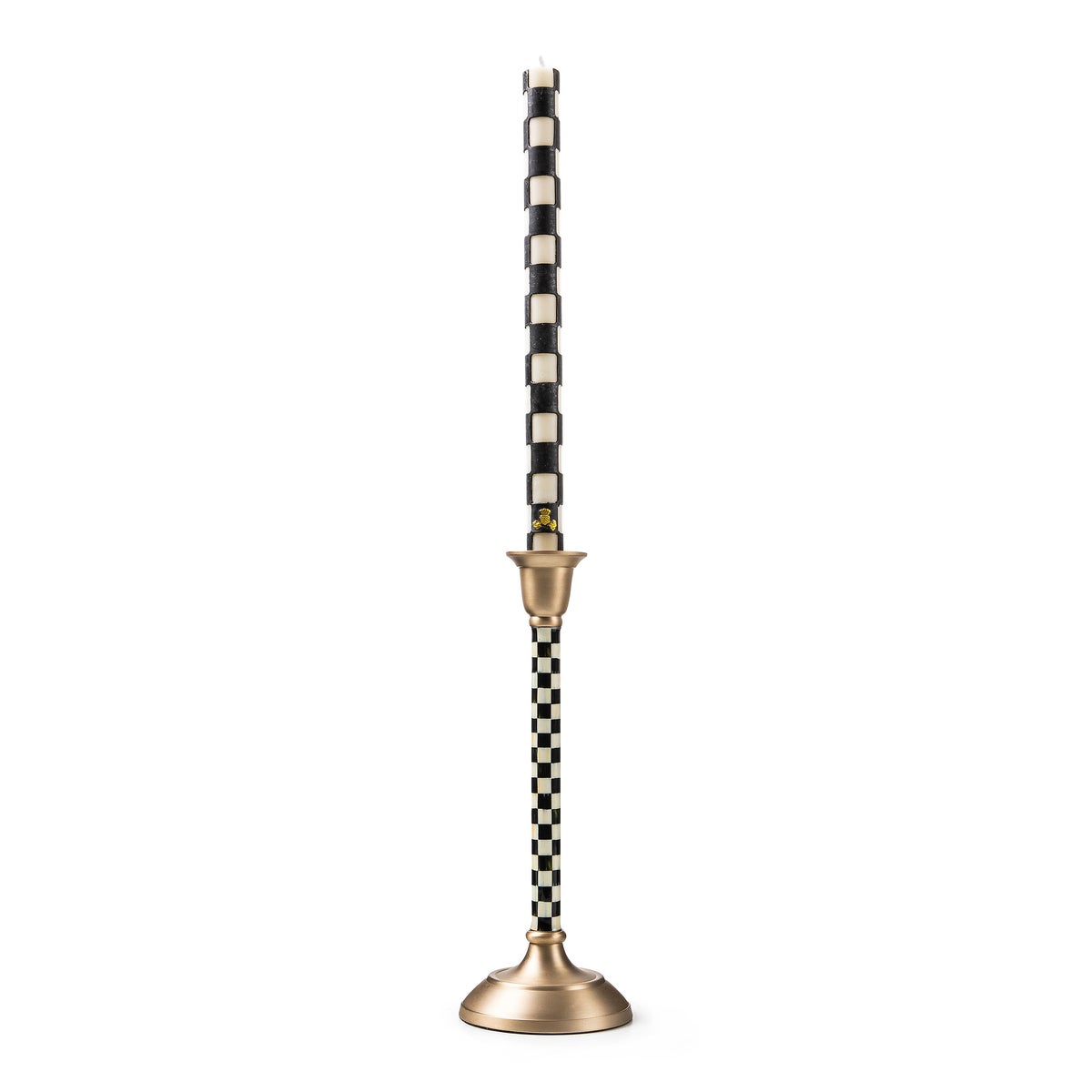 Courtly Check Medium Candlestick - Image 2