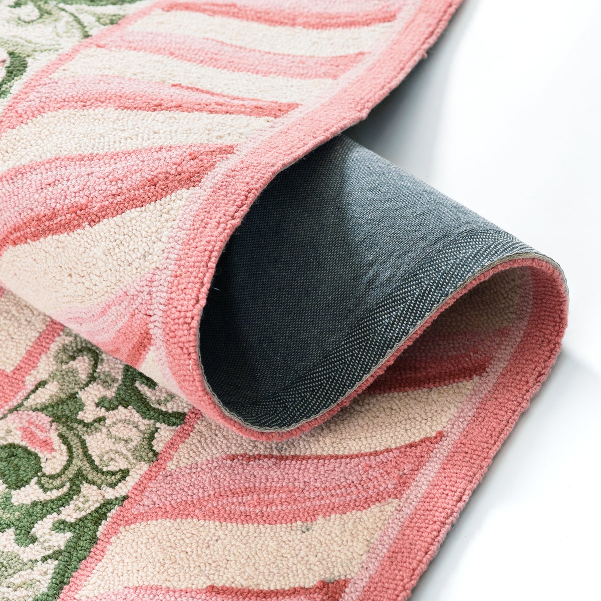 Rosy Check 3' x 5' Rug - Image 2