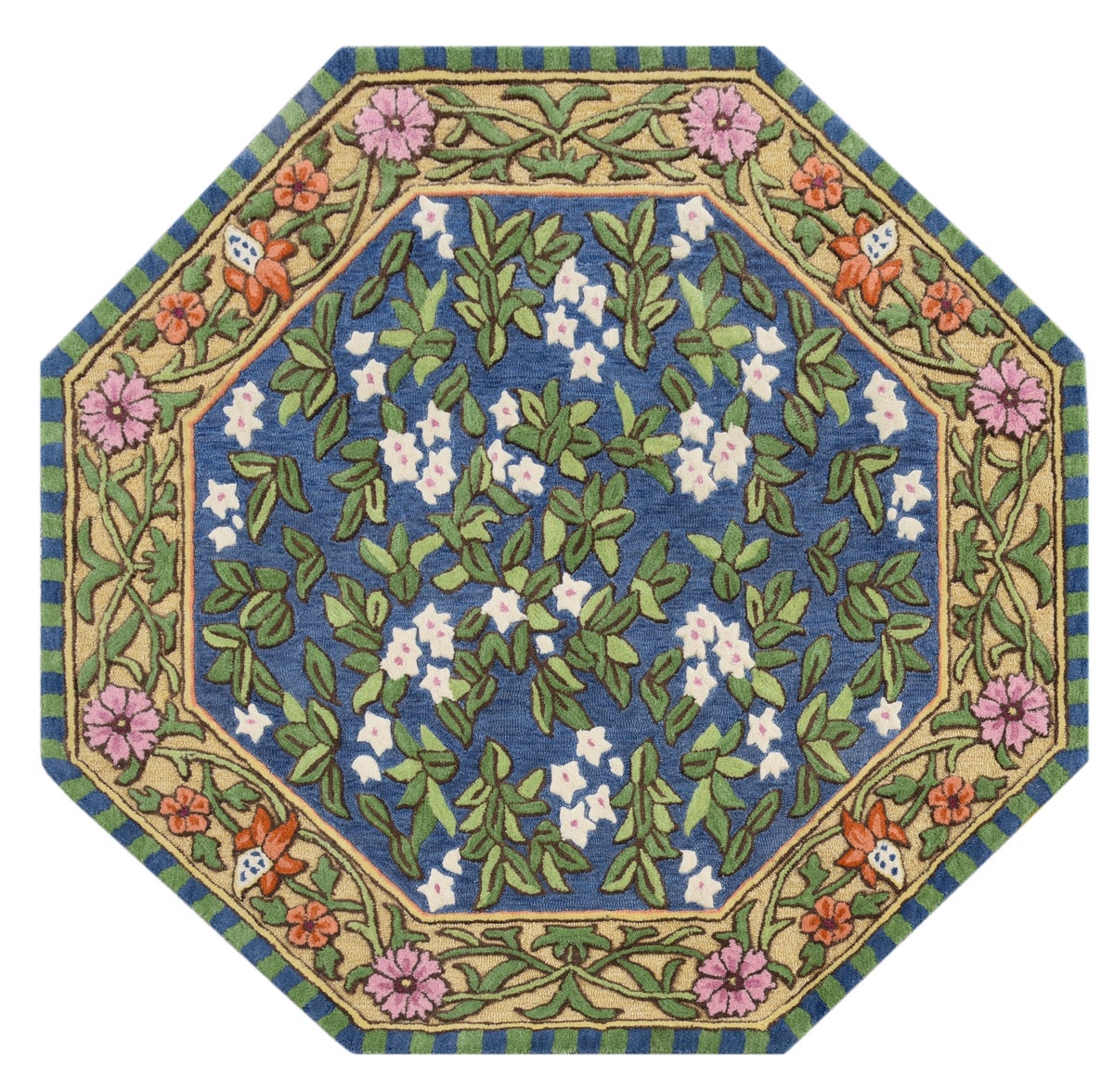 Tapestry Floral 6' Octagon Rug