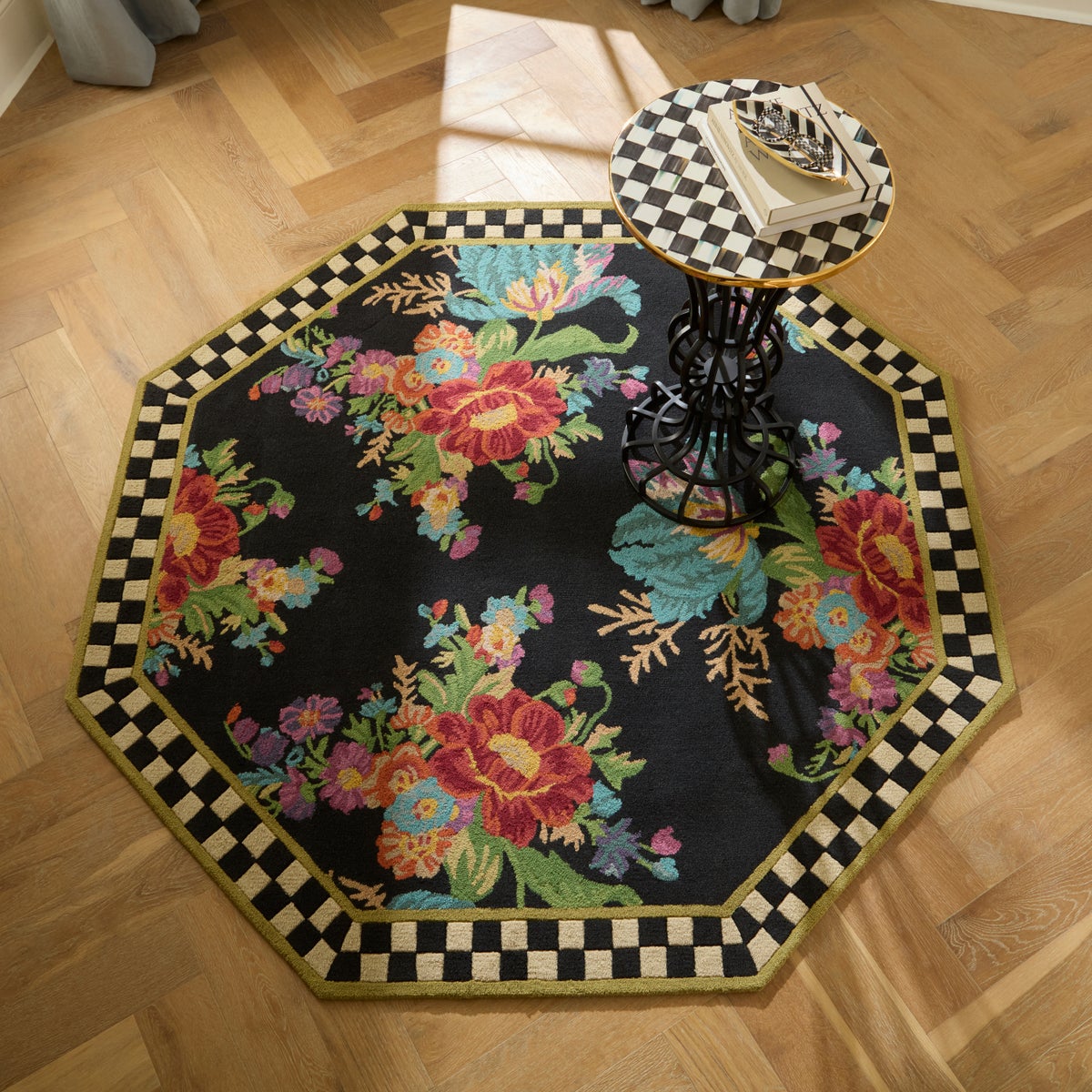 Flower Market 6' Octagon Rug - Image 2