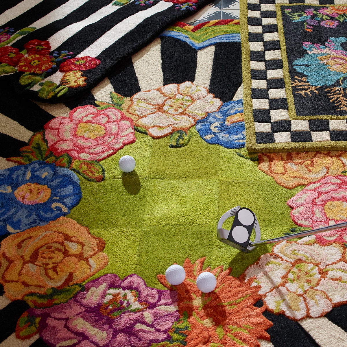 Cutting Garden 6' Round Rug - Image 2