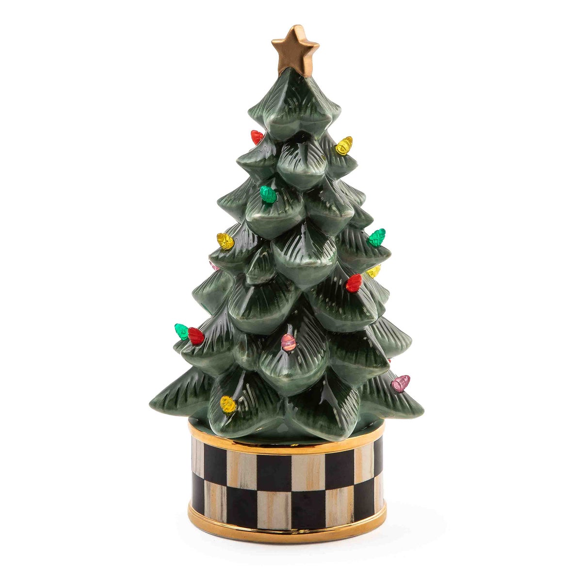 Granny Kitsch Illuminated Retro Tree