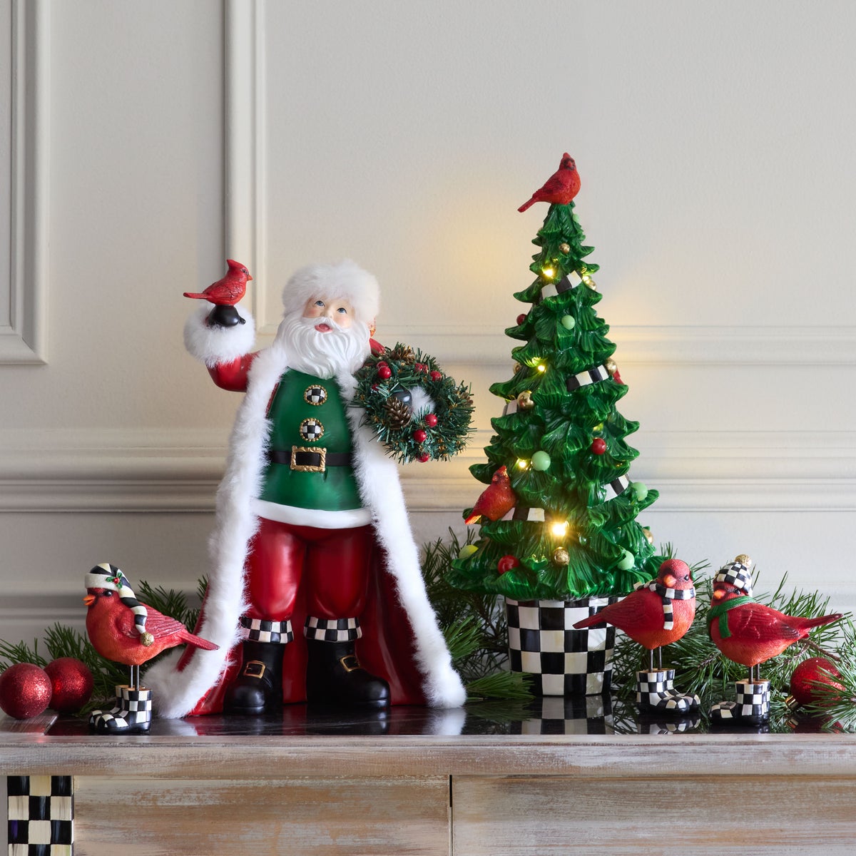 Cozy Christmas Cardinals, Set of 3 - Image 2