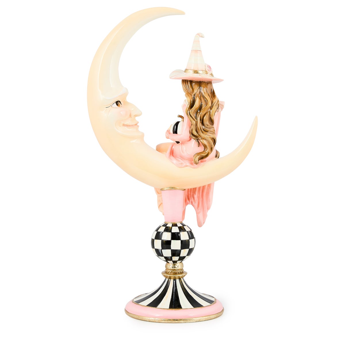 Hocus Pocus Witch on Moon Figurine - Image 3