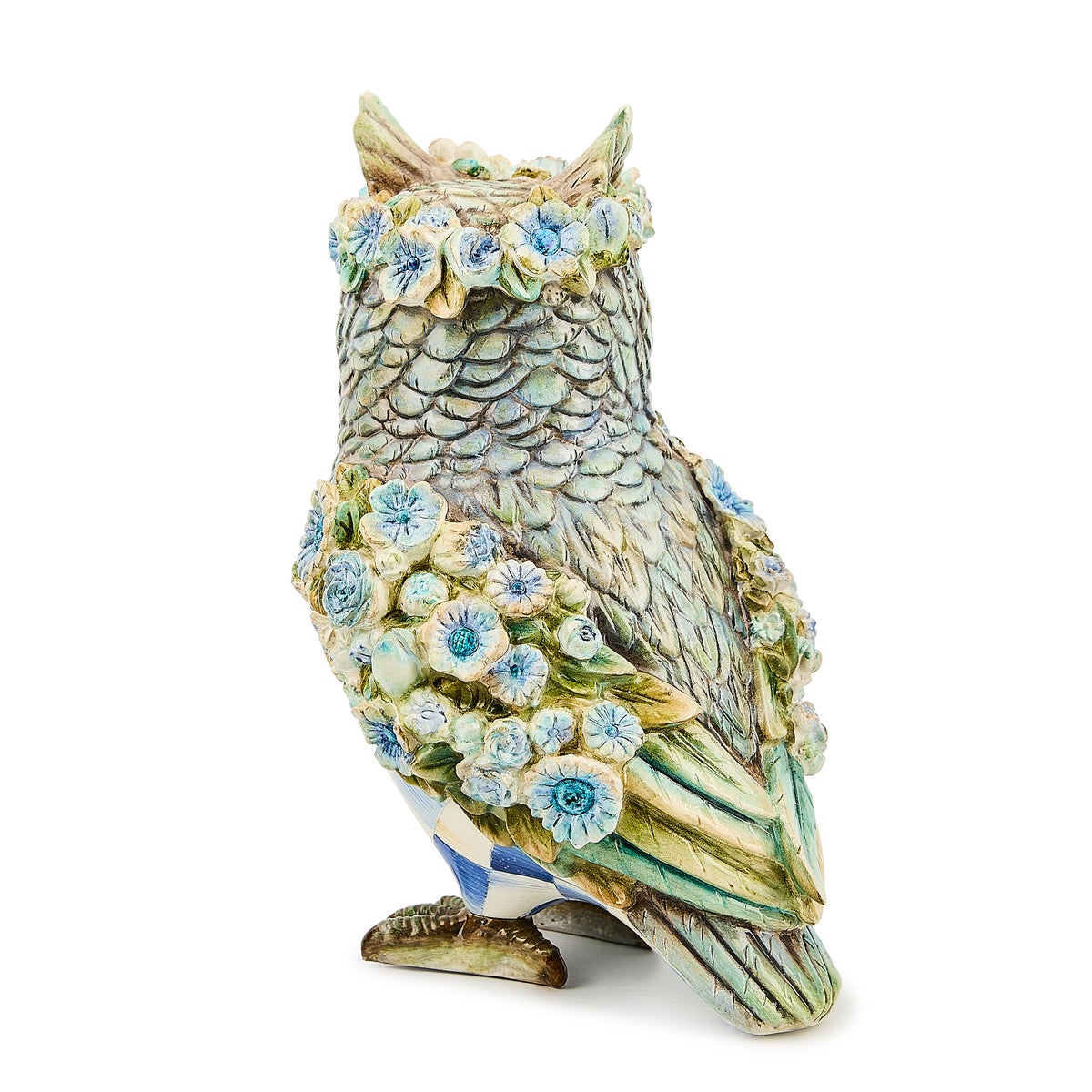 Royal Autumn Owl Figurine - Image 3