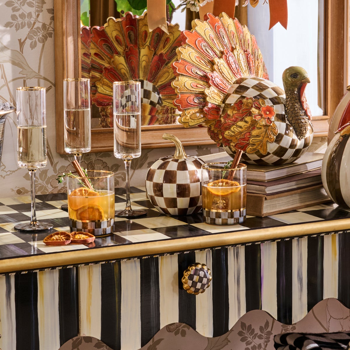 Chocolate Check Mini Pumpkin - Image 5