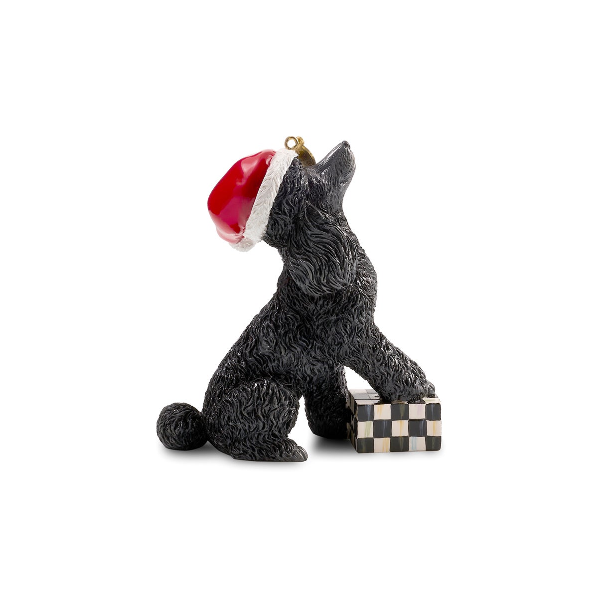 Holiday Poodle Dog Ornament - Image 3