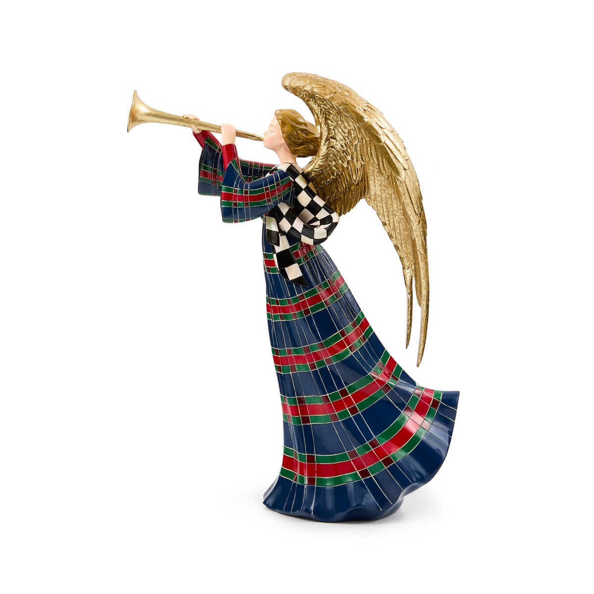 Timeless Tartan Angel Figurine - Image 4