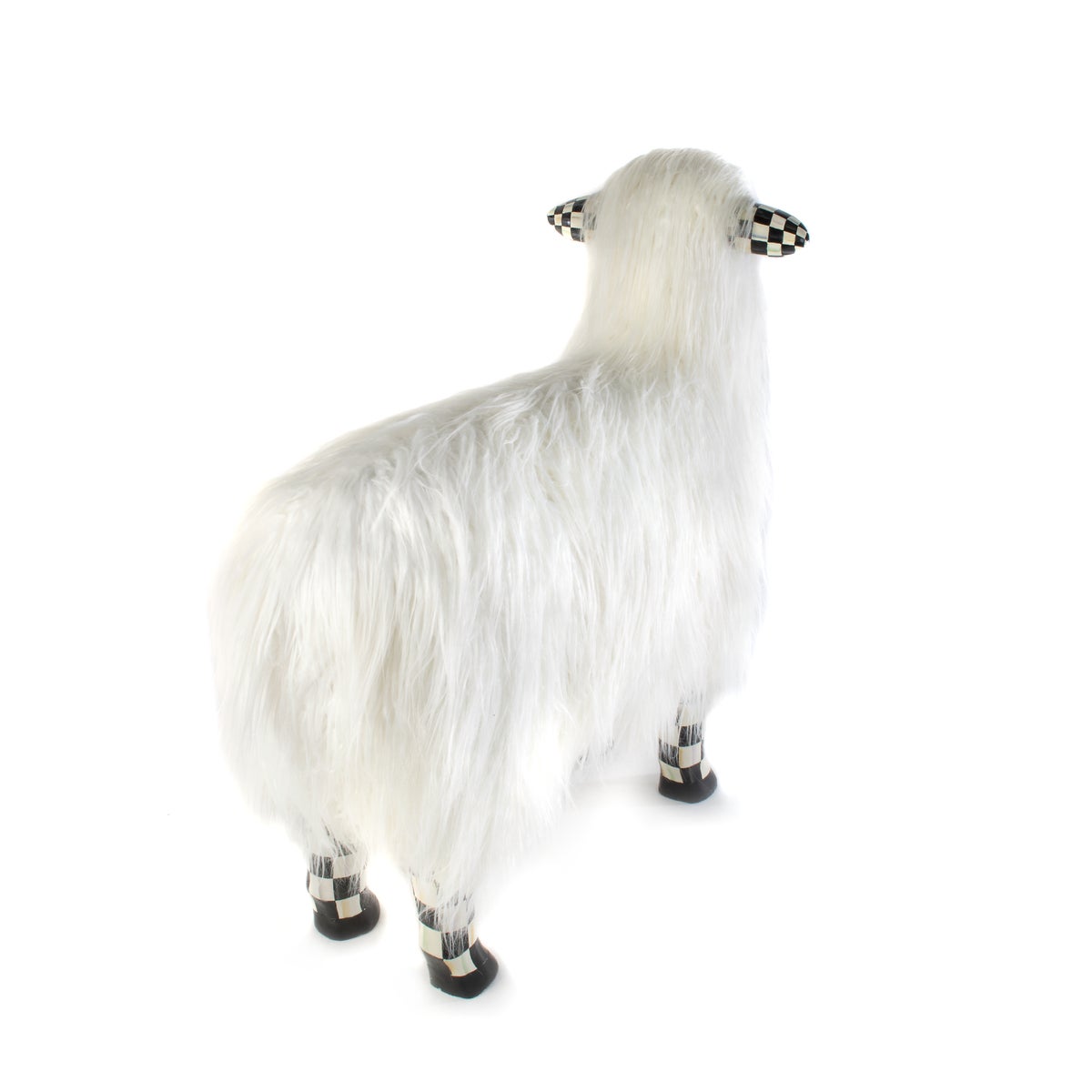 Courtly Check White Sheep - Large - Image 5