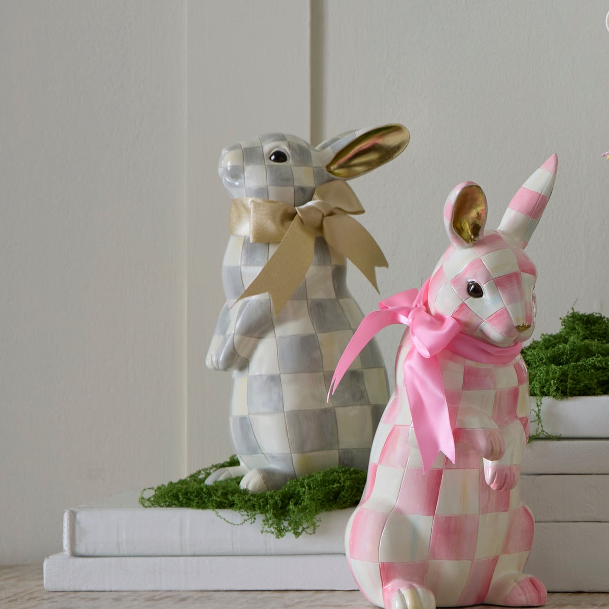 Sterling Check Standing Bunny - Image 7