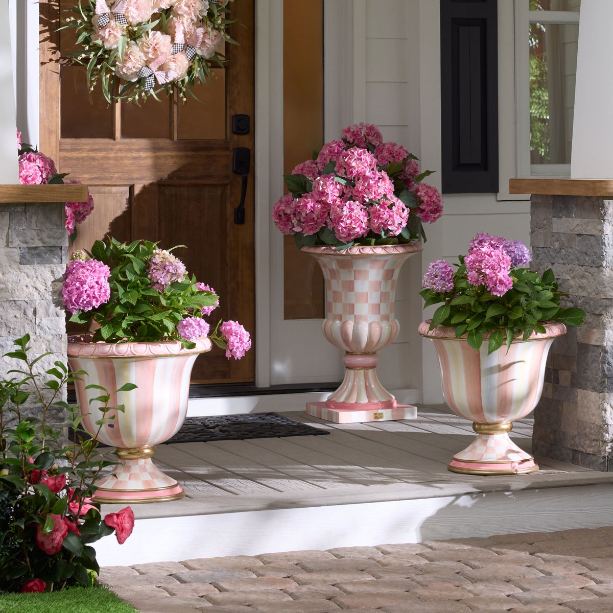 Pink Hydrangea Urn Filler - Image 5