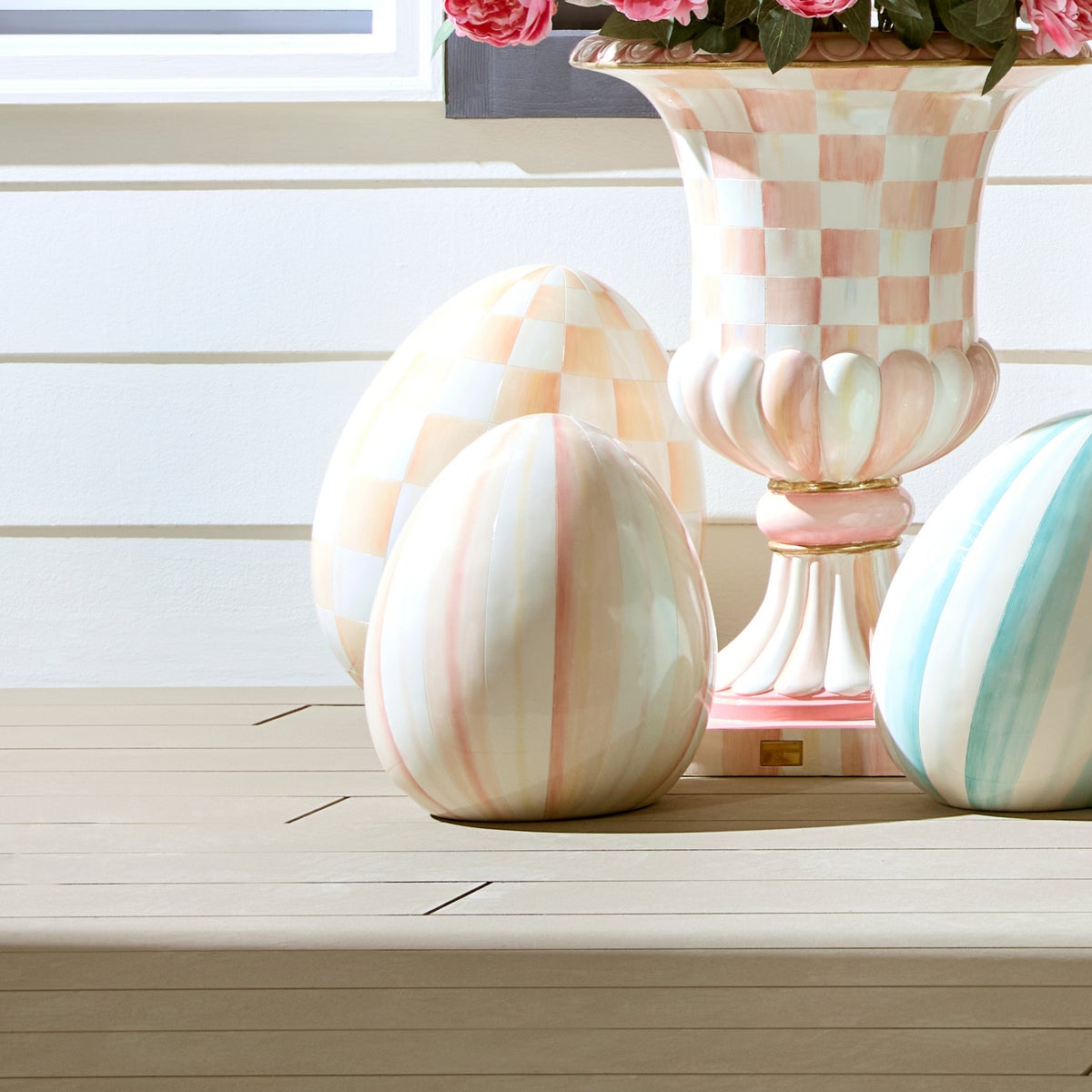 Rosy Stripe Medium Egg - Image 2