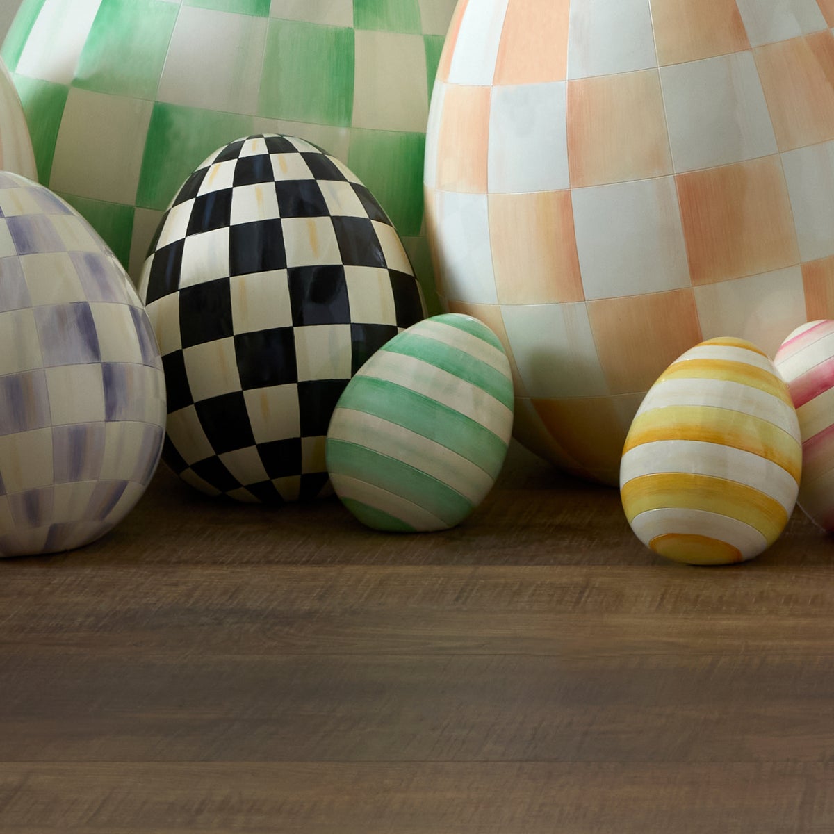 Mint Stripe Mini Egg - Image 3