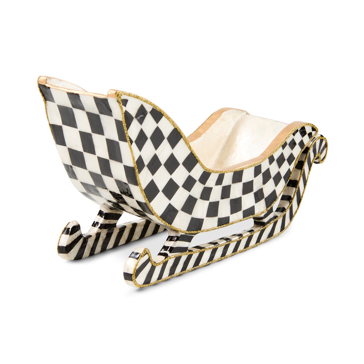Courtly Check Capiz Sleigh - Image 4